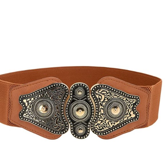 Stretch Vintage Antique Retro Buckle Belt main image 6